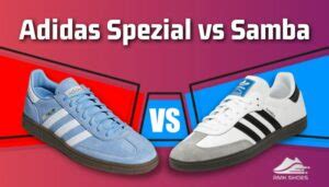 adidas schwarz weiß samba|difference between samba and spezial.